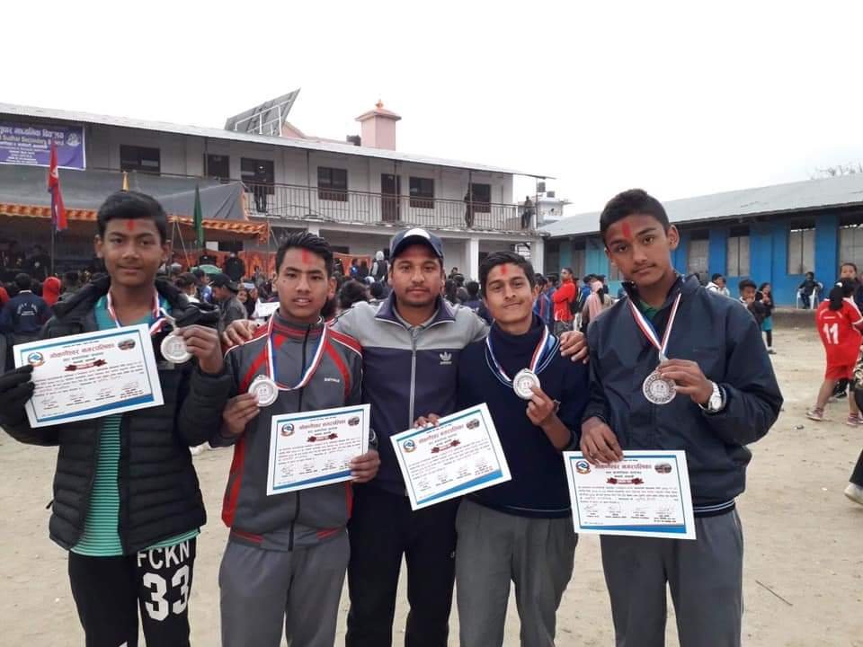 100m Relay Race (Rastrapati Running Shield)