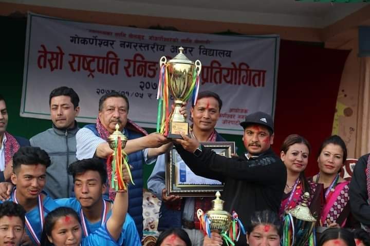 3rd Rastrapati Running Shield Winner