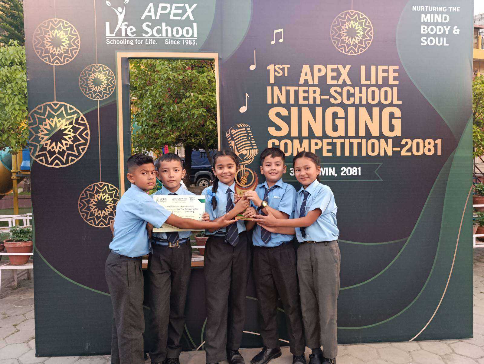 Apex Life Inter-School Singing Competition