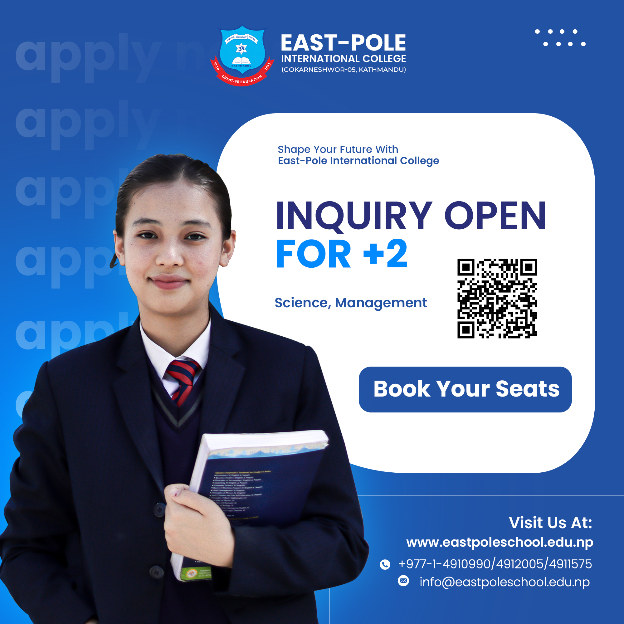 Inquiries Open For +2 Level...